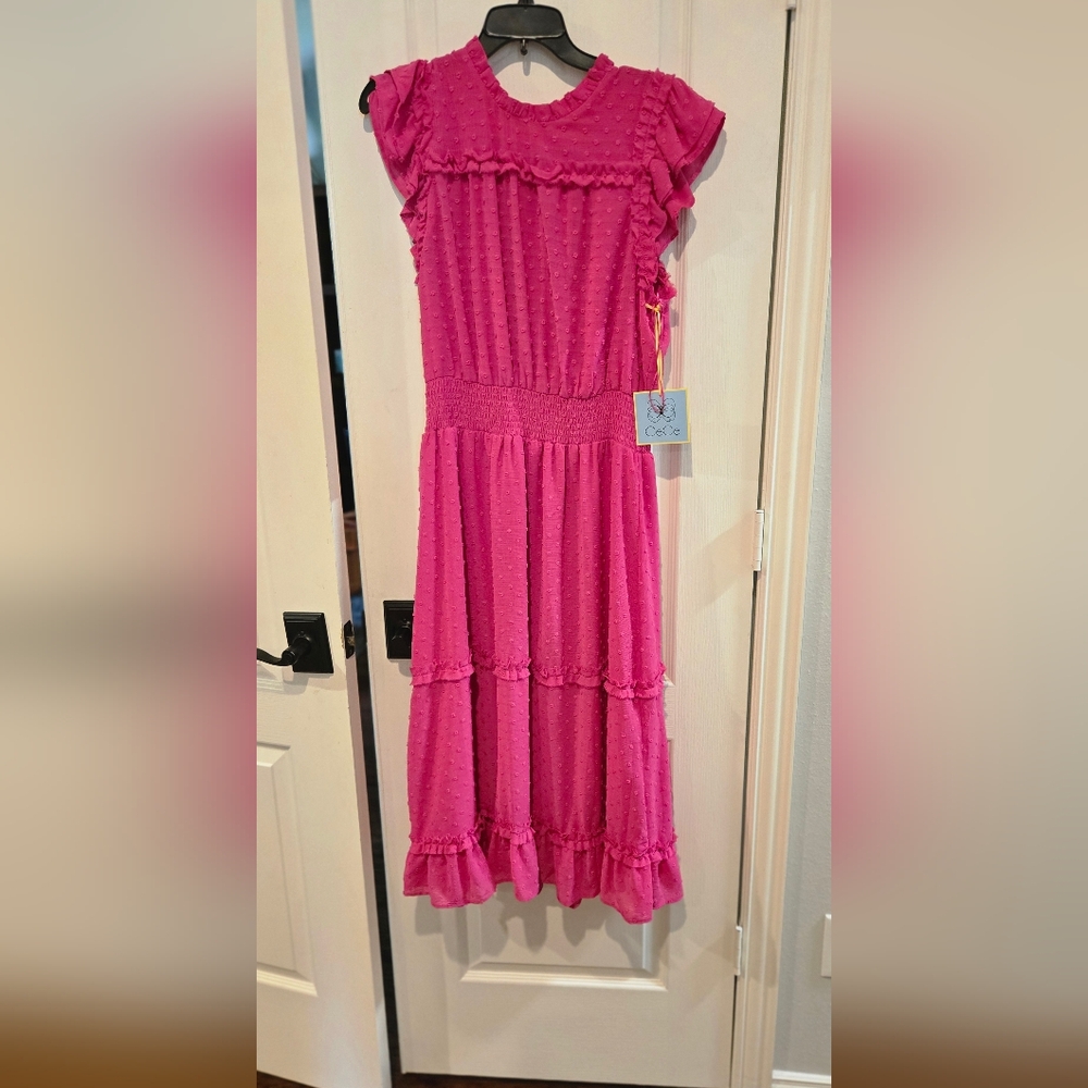 CeCe Fuchsia Dress